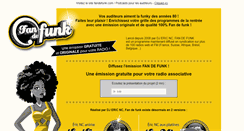 Desktop Screenshot of fandefunk.fr